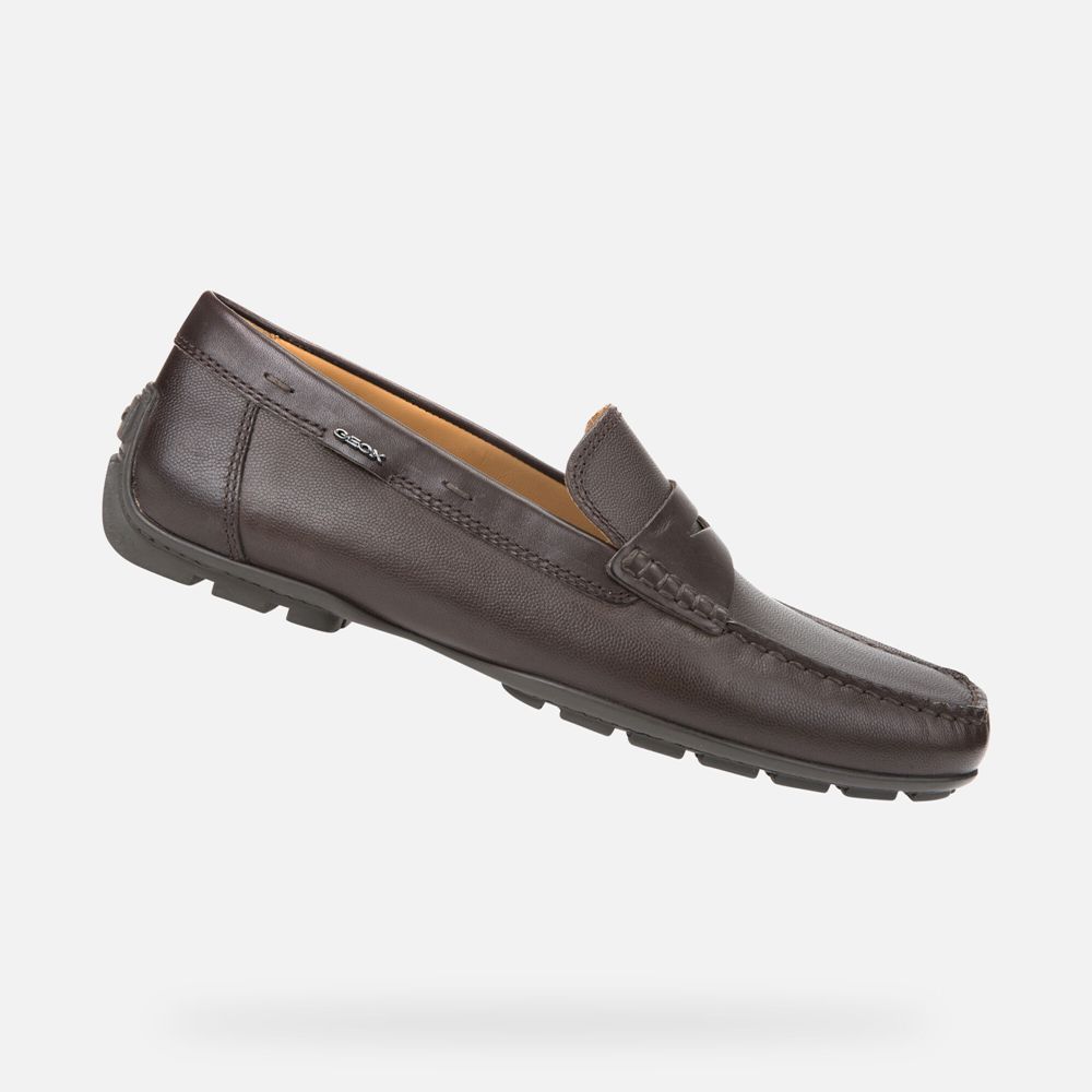 Mocassins Geox Homem Marrom - Moner 2Fit - HVXIA6987